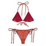 Snapper Slayer recycled string bikini