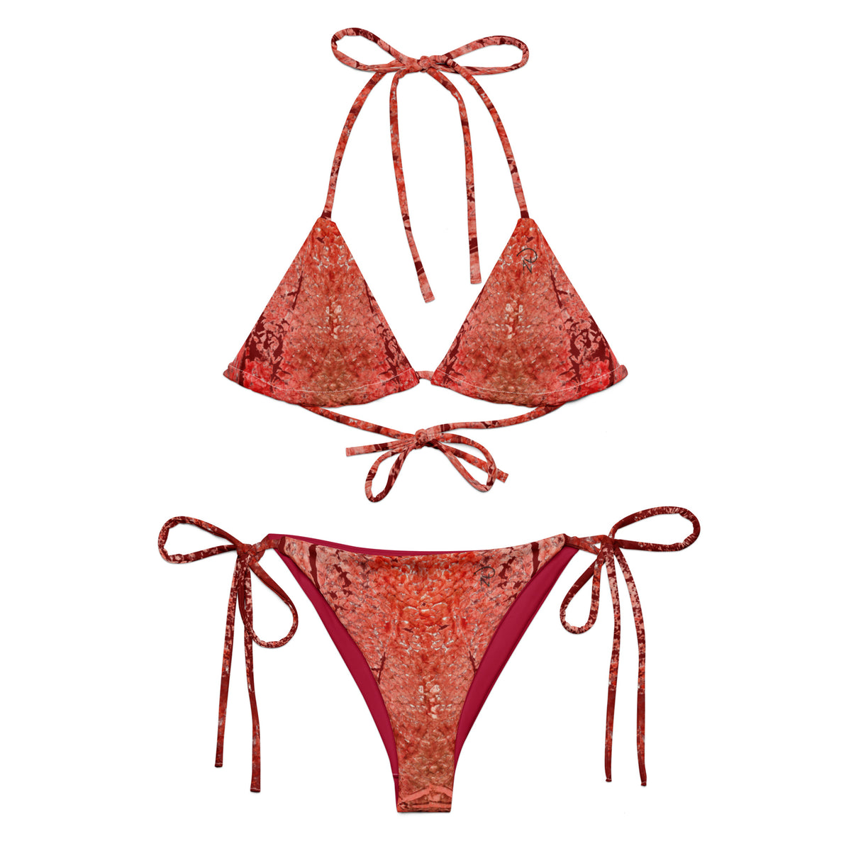 Snapper Slayer recycled string bikini XL