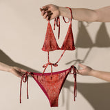 Snapper Slayer recycled string bikini
