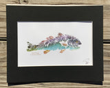 Redfish Gyotaku Print