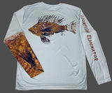 Lionfish Eliminator YOUTH Performance Long Sleeve Grey