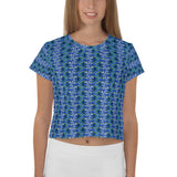 Mahi Zig Zag Crop Tee