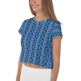 Mahi Zig Zag Crop Tee