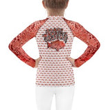 Start Wearing Snapper Light Grey Kids Rash Guard