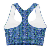Mahi Zig Zag Longline sports bra
