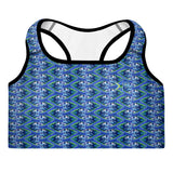 Mahi Zig Zag Padded Sports Bra