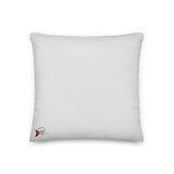 Snapper Fish Premium Pillow white