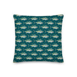 Tuna Patterned Premium Pillow