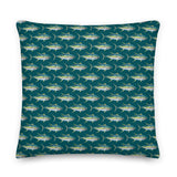 Tuna Patterned Premium Pillow