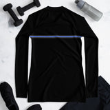 Thin Blue Line Women's Rash Guard