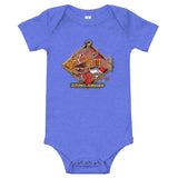 Lionfish Eliminator Dive Flag Short Sleeve Onesie