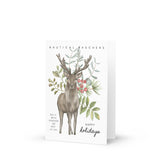 Elk Christmas Greeting card