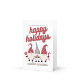Gnomes Christmas Greeting card
