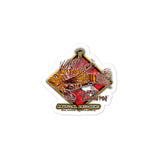 Lionfish Eliminator Dive Flag Sticker
