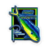 Mahi Masher Sticker