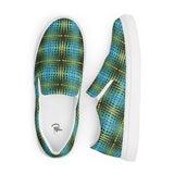 Tuna Tartan Men’s slip-on canvas shoes