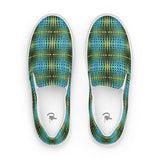 Tuna Tartan Men’s slip-on canvas shoes