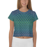 Mahi Mermaid Crop Tee