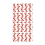 Gyotaku Snapper Slayer Beach Towel