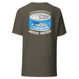 Tuna Terminator Can Graphic Unisex Tee Dark