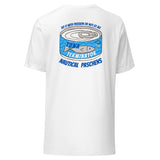 Tuna Terminator Can Graphic Unisex Tee Light