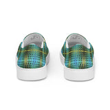 Tuna Tartan Women’s slip-on canvas shoes