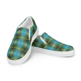 Tuna Tartan Women’s slip-on canvas shoes