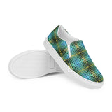 Tuna Tartan Women’s slip-on canvas shoes