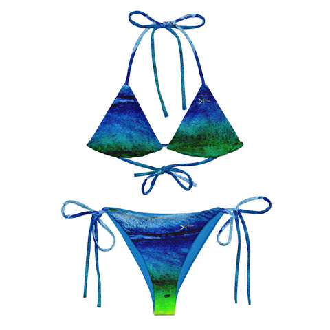 Mahi masher recycled string bikini
