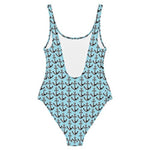 NP Anchor Blue One-Piece Swimsuit