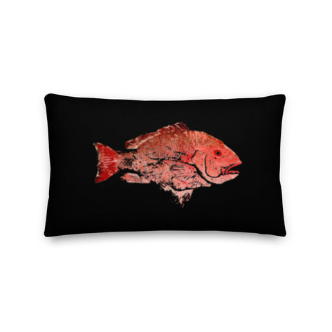 Snapper Fish Premium Pillow