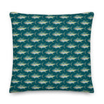Tuna Patterned Premium Pillow