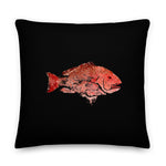 Snapper Fish Premium Pillow