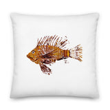 Lionfish Fish Premium Pillow