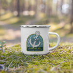 Happy Anchor Enamel Mug