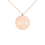 NP CAP’N Silver Disc Necklace