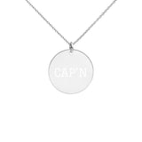 NP CAP’N Silver Disc Necklace