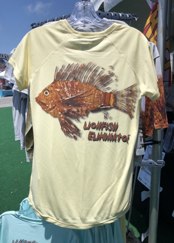 Lionfish Eliminator Women’s Performance Short Sleeve Solar