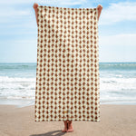 Gyotaku Lionfish Eliminator Beach Towel