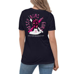 Messy Buns & Guns Women's Relaxed T-Shirt